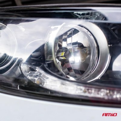 AMiO - LED žiarovky hlavného svietenia H7 COB 4Side