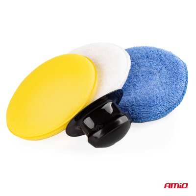 AMiO - Sada okrúhlych leštidiel 3x125 mm