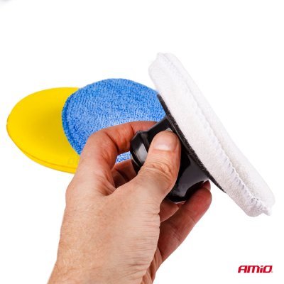 AMiO - Sada okrúhlych leštidiel 3x125 mm