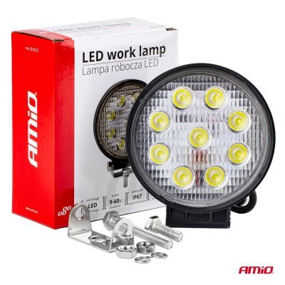 AMiO - Pracovné LED svetlo AWL04 9 LED FLOOD 9-60V