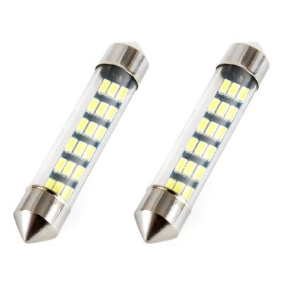 AMiO - LED žiarovky STANDARD 3014 18SMD Festoon C5W C10W C3W 41mm White 12V