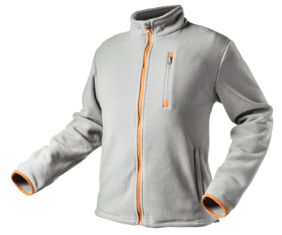 NEO - Mikina fleece sivá veľ. M