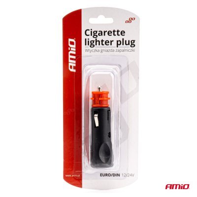 AMiO - Zástrčka autozapaľovača EURO/DIN 12/24V