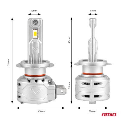 LED žiarovky hlavného svietenia H7 X2 Series