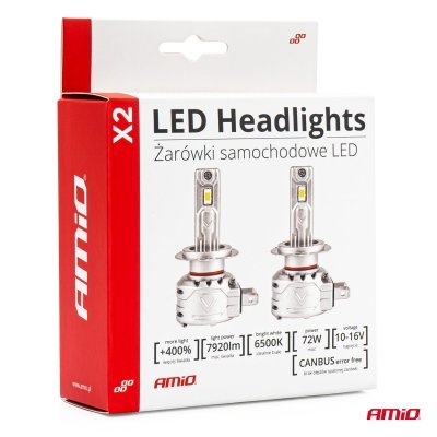 LED žiarovky hlavného svietenia H7 X2 Series