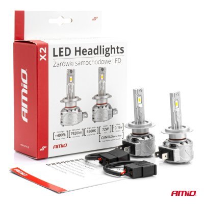 LED žiarovky hlavného svietenia H7 X2 Series