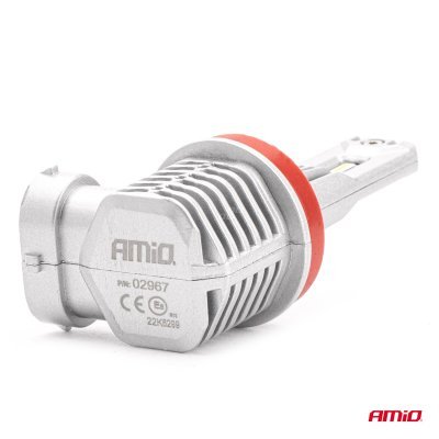 AMiO - LED žiarovky hlavného svietenia H8/H9/H11/H16 X1 Series AMiO