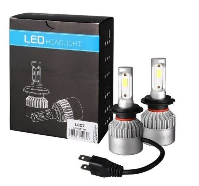 LED žiarovky H7 12/24V 6500K LSC7- sada 2ks