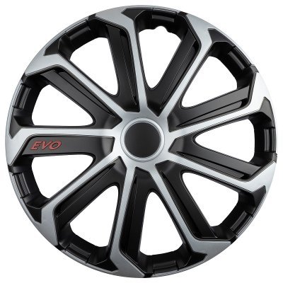 Versaco - Puklica EVO black&silver 15"