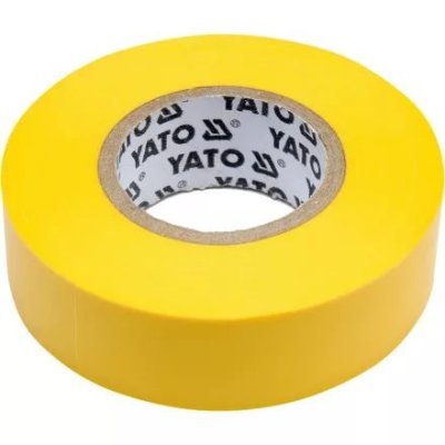 Yato - Páska izolačná žltá 19mm x 20m