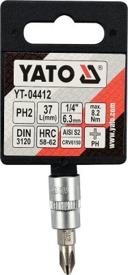 Yato - Krížový nadstavec na skrutkovač 1/4" PH2