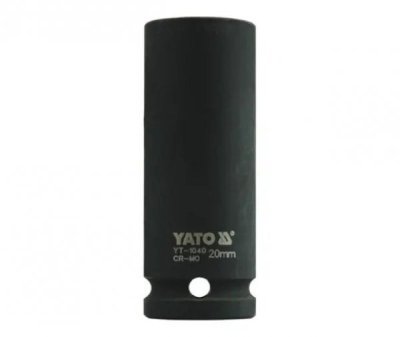 YATO - Rázový nadstavec šesťhraný dlhý 1/2" 20mm