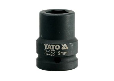 Yato - Nadstavec rázový šesťhranný krátky 3/4" 19mm
