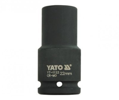 Yato - Nadstavec rázový šesťhranný dlhý 3/4" 22mm