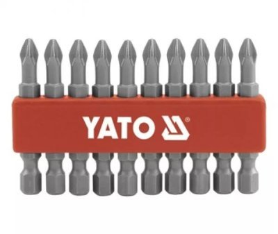 YATO Bit krížový 1/4″ PH2 x 50mm 10ks