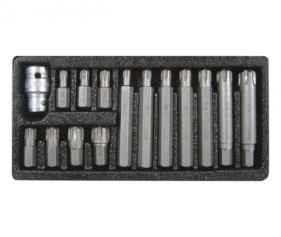 Yato - sada bitov RIBE 10mm, 15ks
