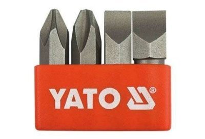 Yato - Bity 5/16″ x 36mm PH2, PH3, 8mm, 10mm, 4ks