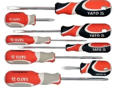 Yato - Sada magnetických skrutkovačov S2 8ks