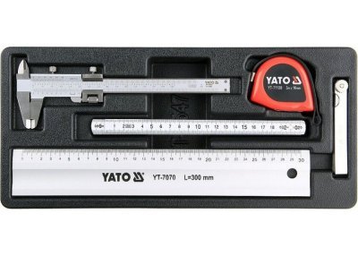 Yato - Vložka do zásuvky sada meradiel 5ks