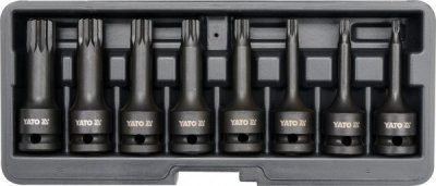 Yato - Súprava nástrčných kľúčov 1/2" Spline 8ks