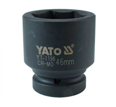 Yato - Nadstavec rázový šesťhranný krátky 1" 46mm