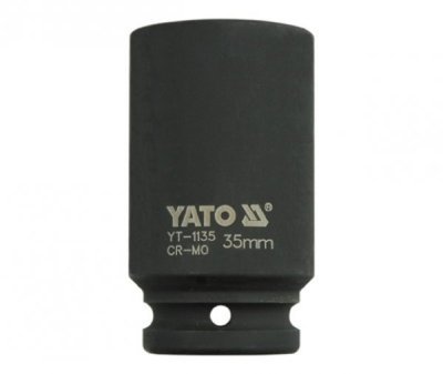 Yato - Nadstavec rázový šesťhranný dlhý 3/4" 35mm