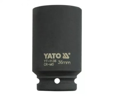 Yato - Nadstavec rázový šesťhranný dlhý 3/4" 36mm