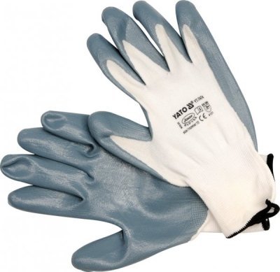 Yato - Rukavice pracovné nylon/nitril XL (10)