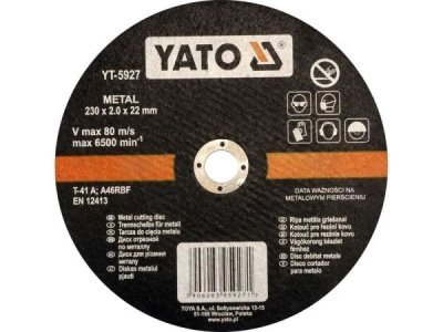 Yato - kotúč na kov Ø230 x 22 x 2.0mm