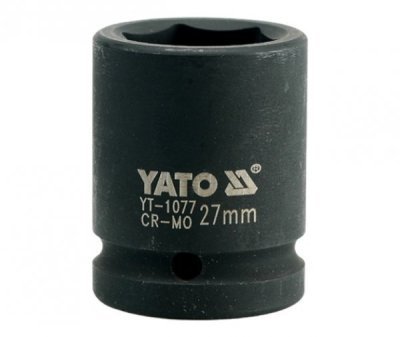 Yato - Nadstavec rázový šesťhranný krátky 3/4" 27mm