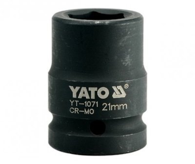 Yato - Nadstavec rázový šesťhranný krátky 3/4" 21mm