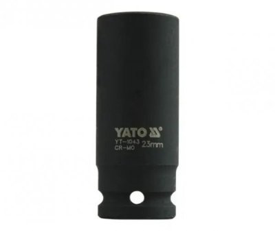 YATO - Rázový nadstavec šesťhraný dlhý 1/2" 23mm