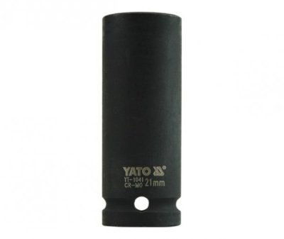 YATO - Rázový nadstavec šesťhraný dlhý 1/2" 21mm