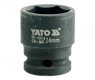 Yato - Nadstavec rázový šesťhranný krátky 1/2", 24mm