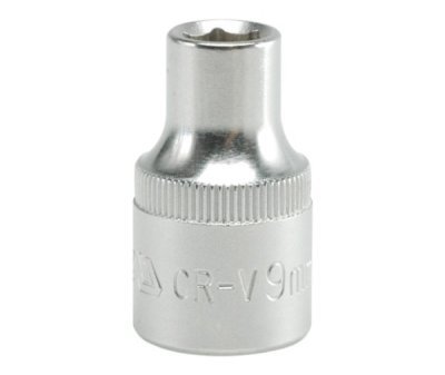 Yato - Nadstavec šesťhranný krátky 1/2" 9mm