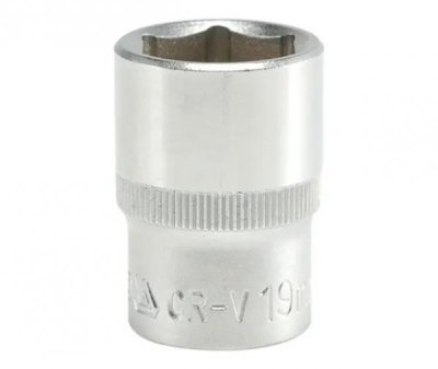 Yato - Nadstavec šesťhranný krátky 1/2" 19mm
