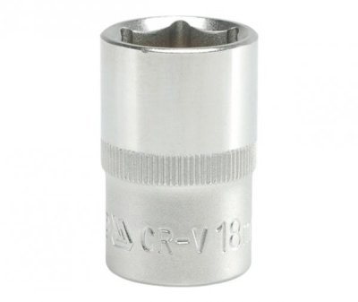Yato - Nadstavec šesťhranný krátky 1/2" 18mm