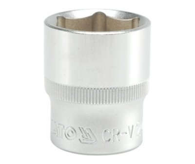 Yato - Nadstavec šesťhranný krátky 1/2" 24mm