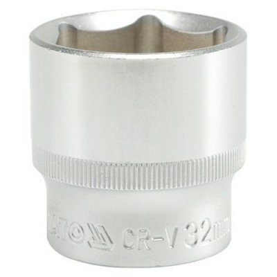 Yato - Nadstavec šesťhranný krátky 1/2" 32mm