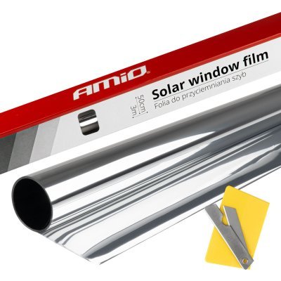 AMiO - Autofólia Dark Silver 0,5x3m (15%)