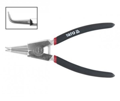 Yato - Kliešte segerovky vonkajšie ohnuté 150mm
