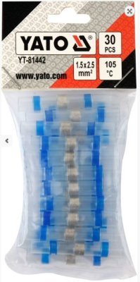 Yato - Teplom zmrštiteľná bužírka s cínovým krúžkom 30ks