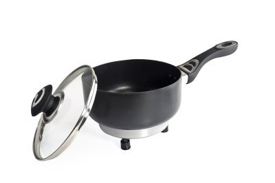 AMiO - Elektrický hrniec s pokrievkou do auta 18cm x 8cm 150W 12V