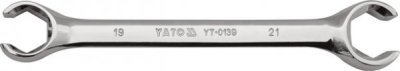Yato - Kľúč prstencový polootvorený 19x21mm