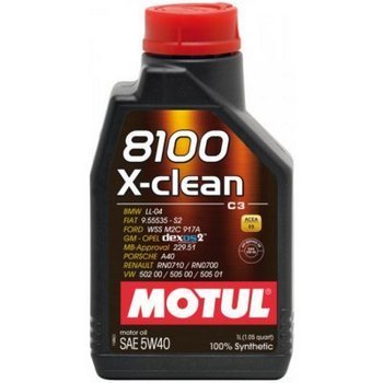 Motul - Motorový olej 8100 X-CLEAN 5W40 1L