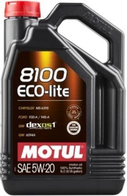 Motul - Motorový olej 8100 ECO-LITE 5W20 5L
