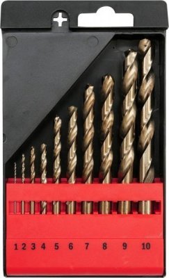 Yato - Súprava vrtákov na kov HSS-COBALT 1-10mm 10ks