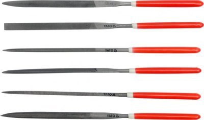 Yato - Sada pilníkov ihlových 3 x 140mm 6ks