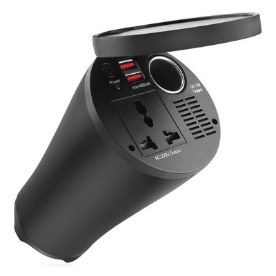 AMiO - Menič napäta AMiO 12V/230V 150W/300W 2xUSB PI02