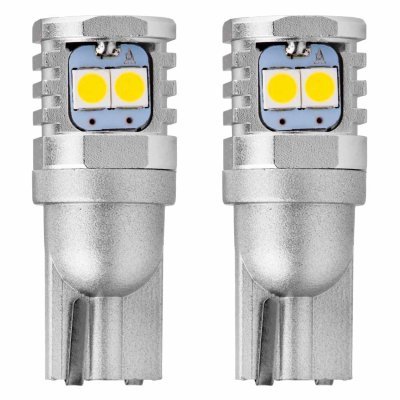 AMiO - LED žiarovky CANBUS 3030 6SMD T10 W5W W10W White 12V/24V